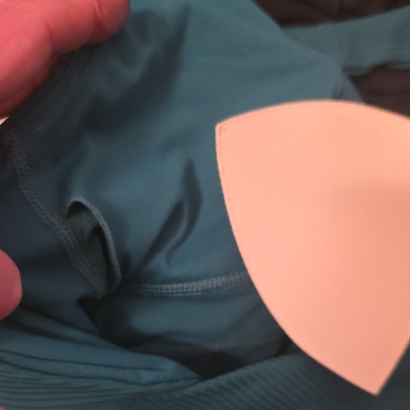 5/$40 Fabletics Teal Twist Knot-Front Onesie Open Back Jumpsuit W Pockets Small - Picture 8 of 9